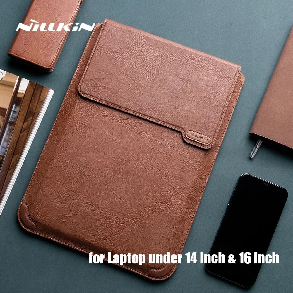 NILLKIN Custodia versatile per laptop Supporto di raffreddamento Custodia multifunzione Tappetino per mouse Borsa da lavoro per notebook per MacBook Pro 16 13