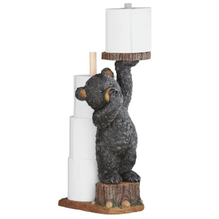 Portarotolo Aurora Northwoods Bear Cub, 22 pollici di altezza
