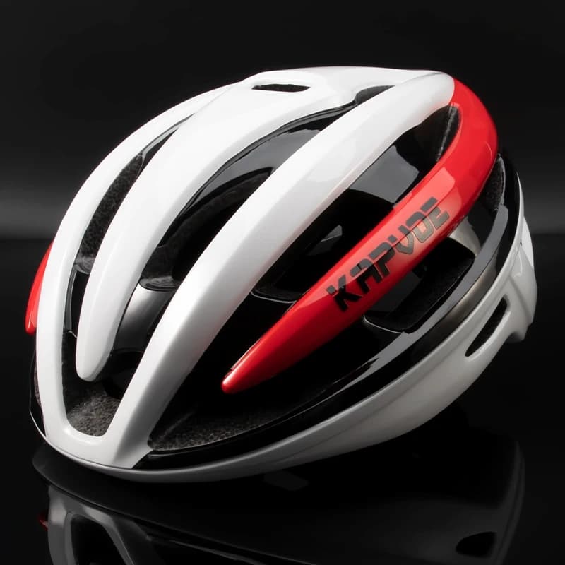 Kapvoe Casco da Ciclismo da uomo Casco da bicicletta Casco ultraleggero Ciclismo integralmente-mold berretto sicuro Aero MTB Casco da bici da strada