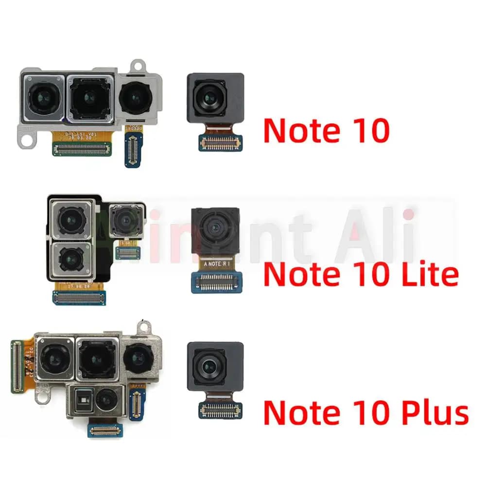 AiinAnt fotocamera anteriore originale per Samsung fotocamera posteriore principale cavo flessibile per telefono cellulare pezzi di ricambio For Samsung Galaxy Note 10 Plus Lite N976F N976B N976N N976U N975F N975U N971