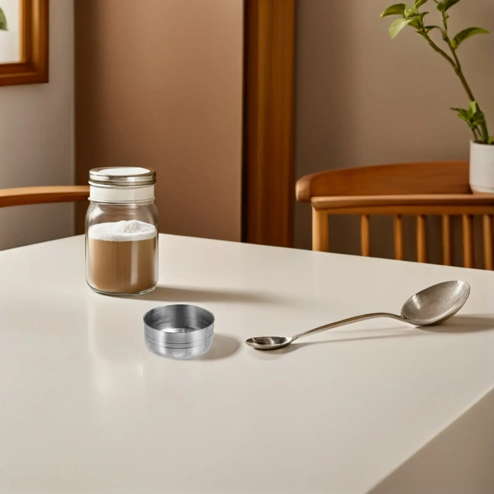 Stainless Steel Shaker Lid Replacement Splash Proof Cocktail Shaker Cup Cover Bar Accessories Cup Caps Replacement Lids