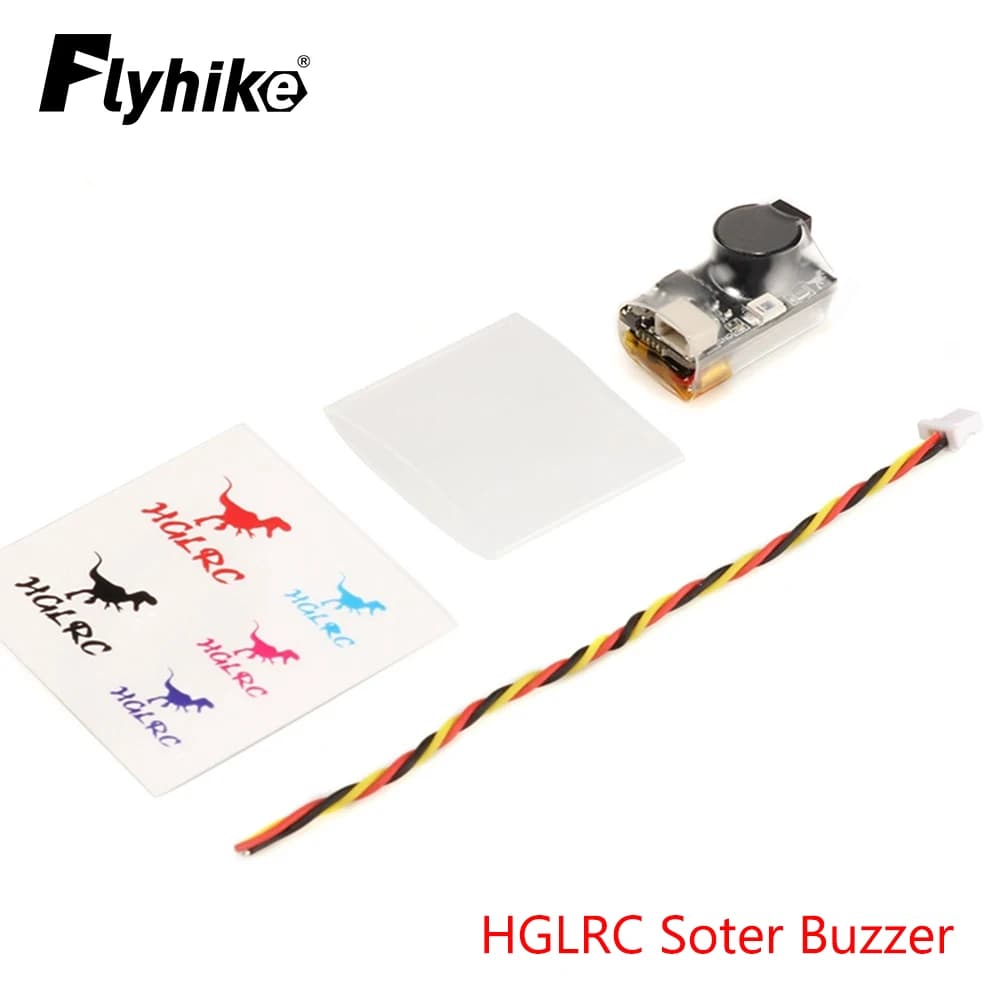 HGLRC Soter Buzzer FPV Drone Allarme Modello smarrito Beeper Finder Allarme Buzzer per FPV Drone
