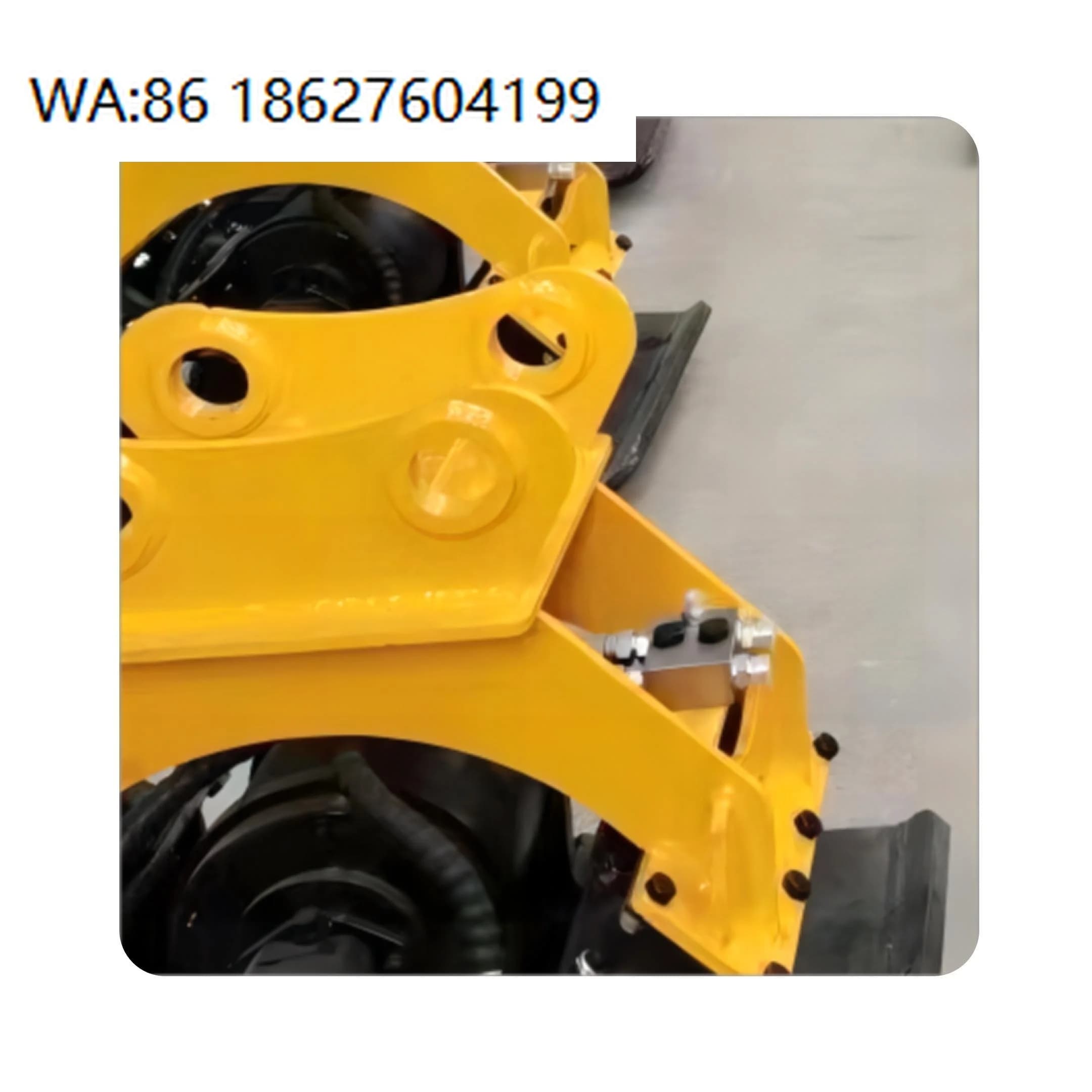 KC10 High-pressure Vibratory Plate Compactor Pump 500kg, Fits 15 Ton Excavator Road Foundation Compaction Construction Machinery