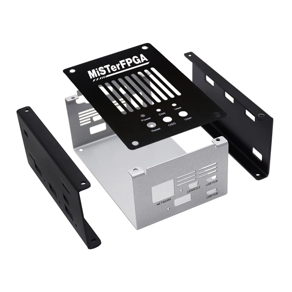 Metal Case for Mister FPGA Core Control Suit for DE10-Nano/Scheda I/O/Mister USB Hub