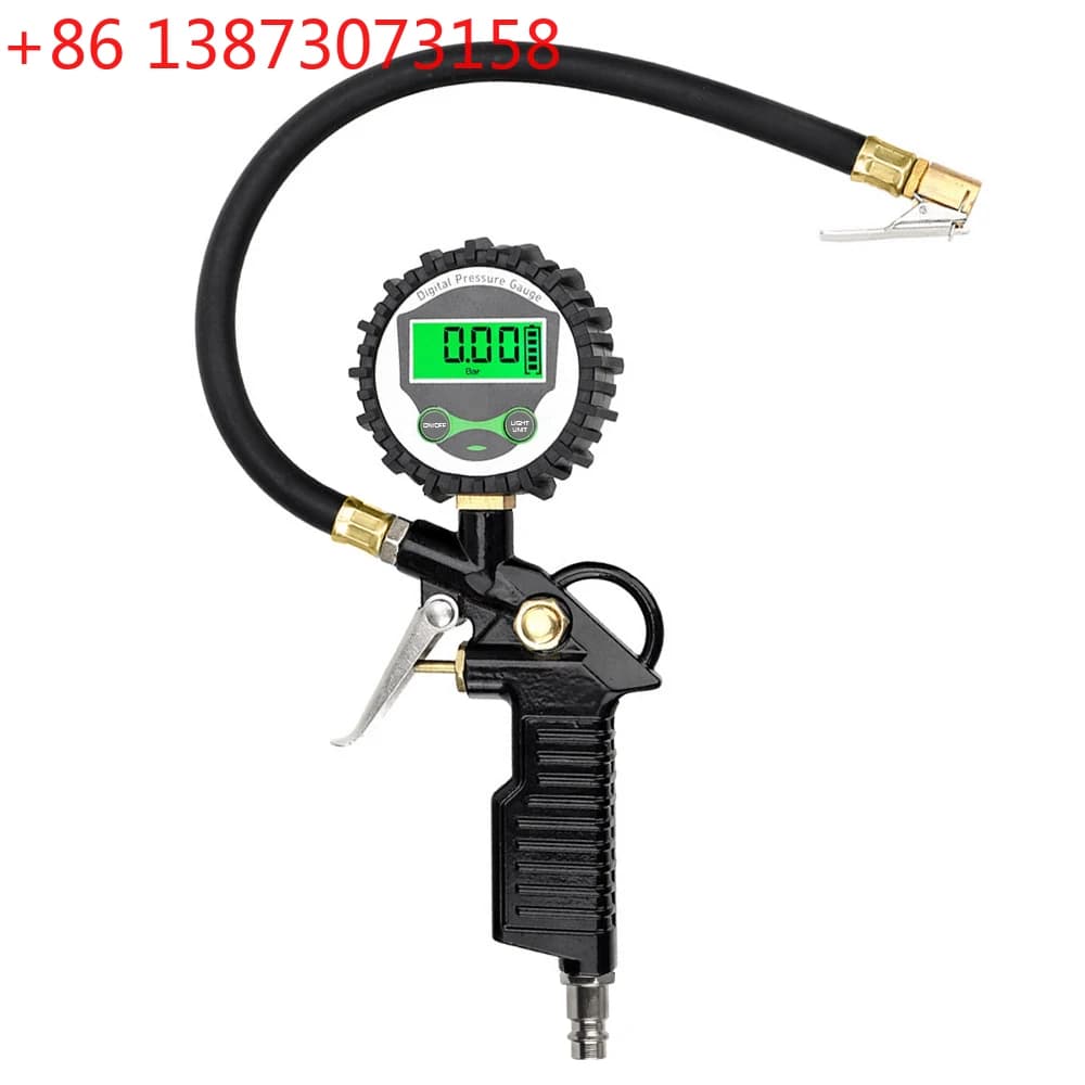 YOSOLO Manometro Digitale LCD per Pressione Pneumatici Auto con Retroilluminazione LED, Tester per Veicoli, Monitoraggio Gonfiaggio