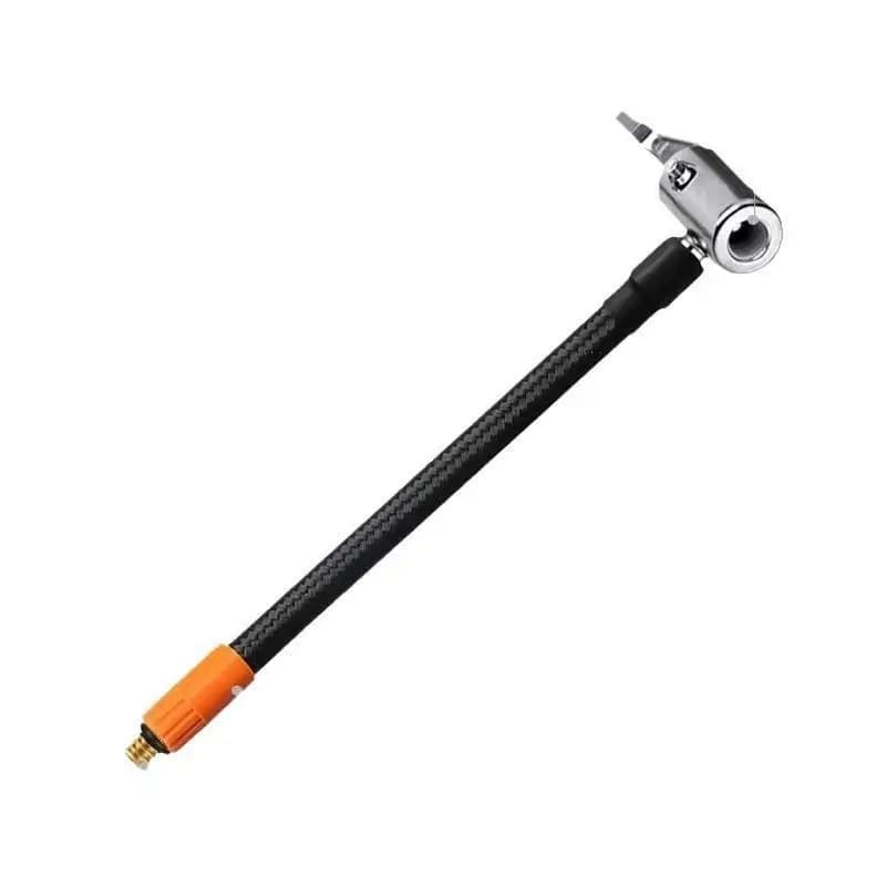 1Pcs Braided Tire Inflator Hose Leak Proof Connector Flexible Fit for Most Tire Inflator Pump Models on Market