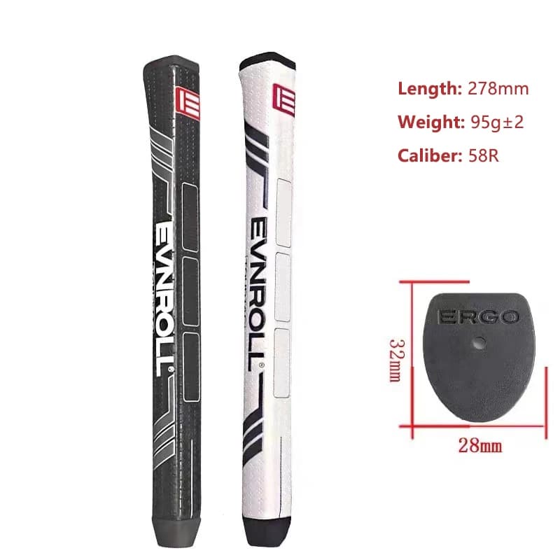 Nuovi Grip per Putter 2.0, Impugnatura da Golf Super Lunga 35cm, Antiscivolo e Resistente all'Usura