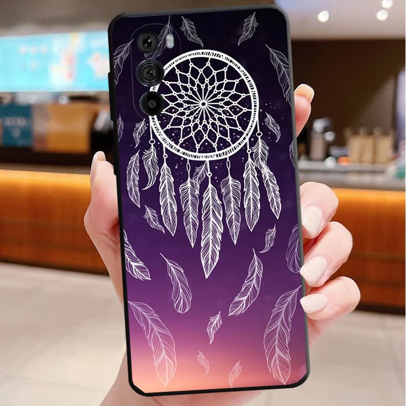 Phone Case For Motorola Edge 50 40 Pro 60 50 40 30 Ultra Neo Fusion Moto G85 G72 G53 G54 G84 G13 G32 Dream Catcher Dreamcatcher