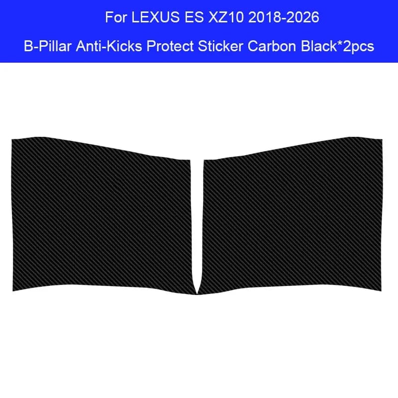 Auto B-Pilastro Anti-Sporco Porta Anti-Calcio Proteggere Pad Per LEXUS ES XZ10 2018-2026 Tronco Resistente Ai Graffi Accessori Per Interni Auto