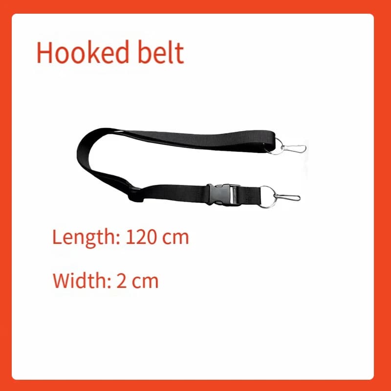 Cintura e Tracolla Universali Regolabili per Amplificatore, Microfono Lavalier, Macchina per Karaoke, Microfono, in Nylon Resistente