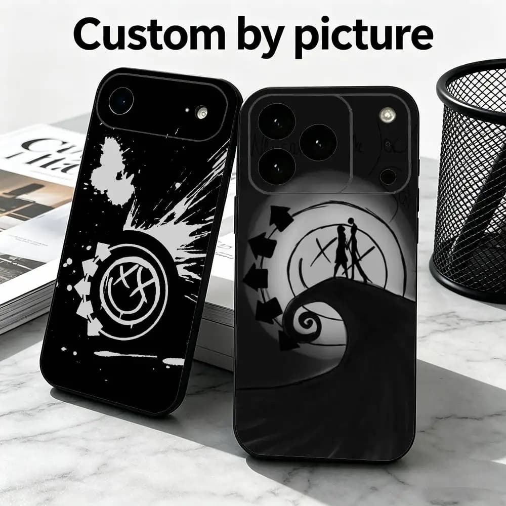 B-Blink-182 GIFT Punk Band Phone Case Silicone Soft For IPhone 17 16 15 14 13 12 11 X XR Plus Pro Max Plus