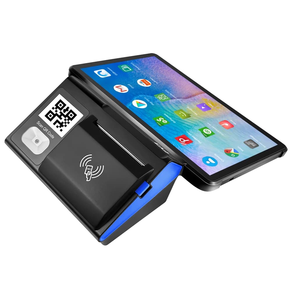 Terminale POS F1-T1 11'' con Registratore di Cassa, Macchina per Pagamenti Elettronici, Tablet per Ordinazioni e Sistema POS