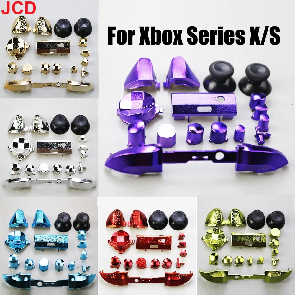 JCD Elettrolitico Per Xbox Serie SX XSX XSS Kit pulsanti Controller LR LB RB Paraurti Trigger Pulsanti Mod Kit Accessori di Gioco