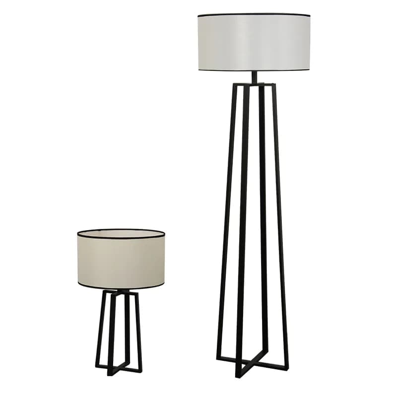 Nuovo stile cinese, lampada da terra, zen, verticale, lampada da scrivania, soggiorno, camera da letto