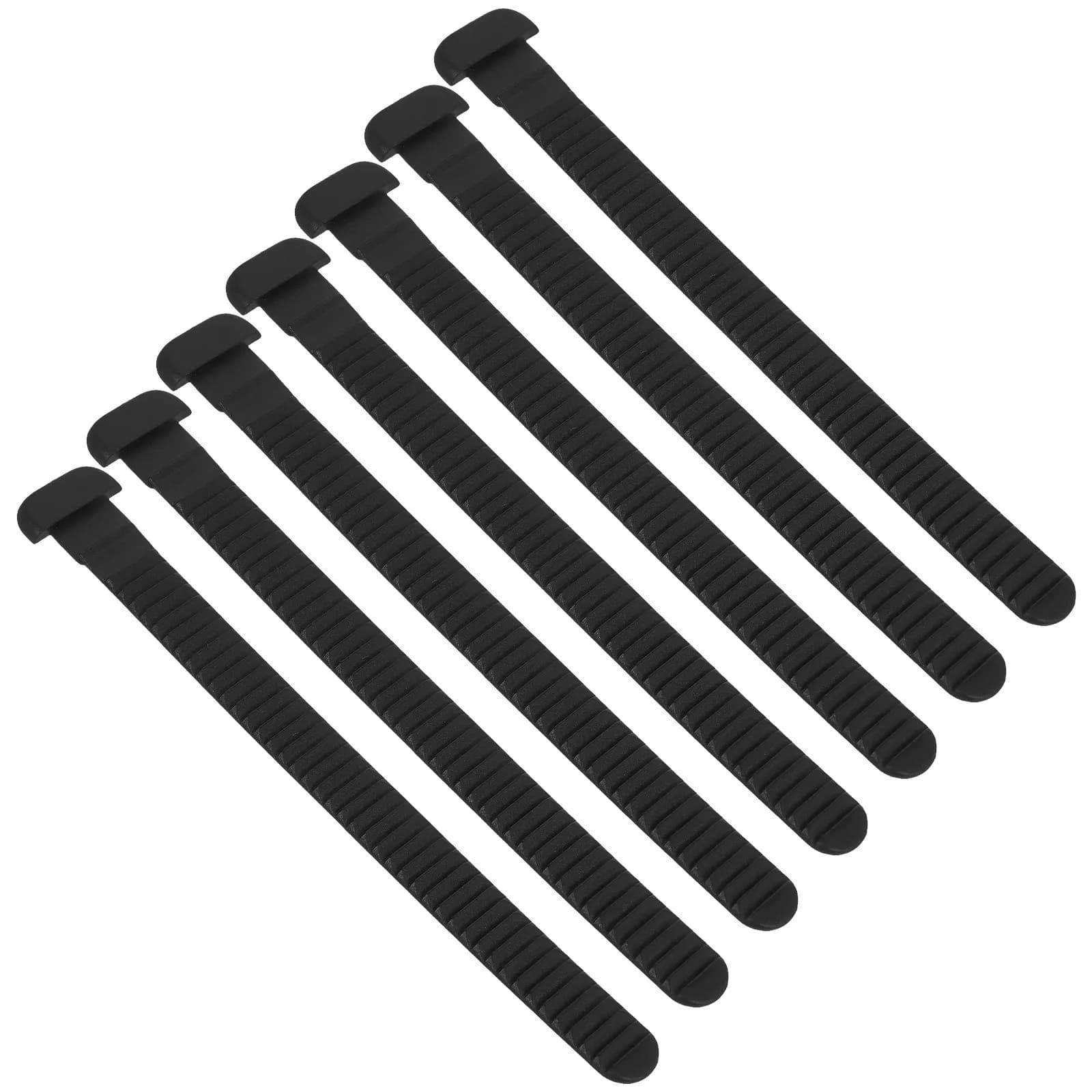 6 Pcs Binding Strap Replacement Kit Instep Ladder for Snowboard Bindings Black Toe