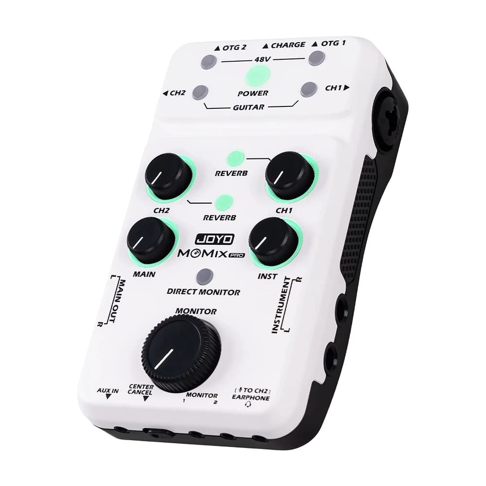 JOYO MOMIX PRO Portable Audio Card Guitar Microphone Keyboard Recording Live Streaming Audio-video Synchronization stereo audio mixer