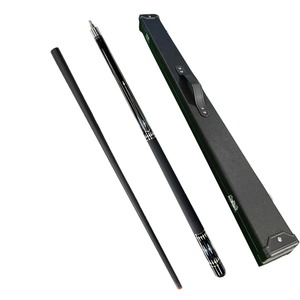 Stecca da Biliardo in Fibra di Carbonio con Punta in Pelle da 13MM, 1/2 Split, Sensazione Liscia e Forte Potenza di Colpo, Fornitura Diretta dalla Fabbrica