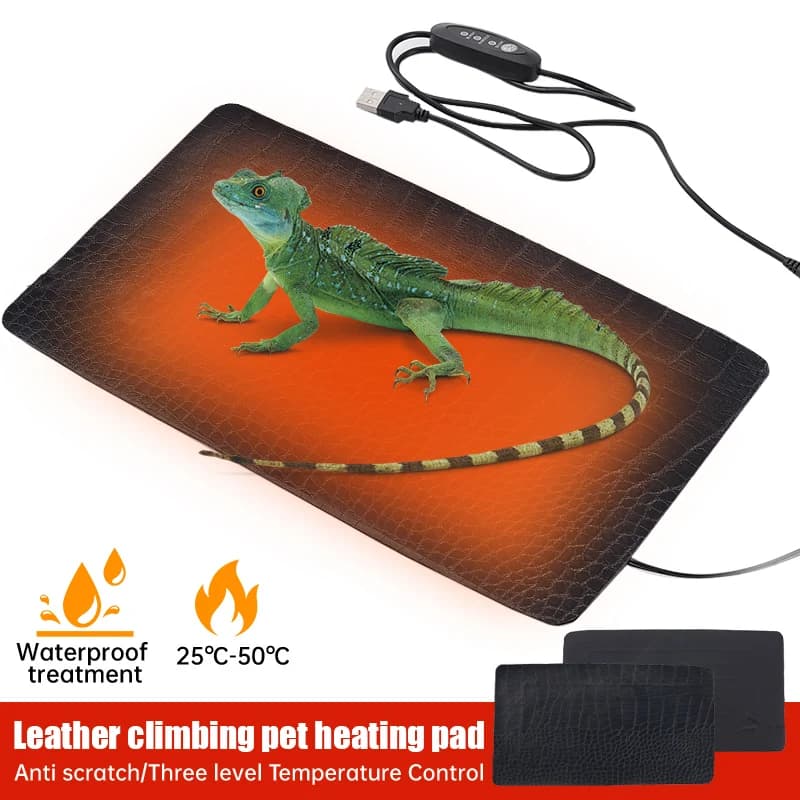 Tappetino riscaldante per animali domestici impermeabile USB Coperta elettrica Cane Gatto Arrampicata Pet Tappetino scaldino invernale Materasso per cani a temperatura regolabile