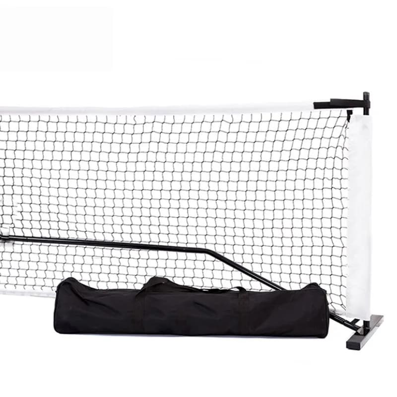 Rete da tennis portatile in PVC resistente con bordo a rete a clip, rete da allenamento per pickleball e tennis