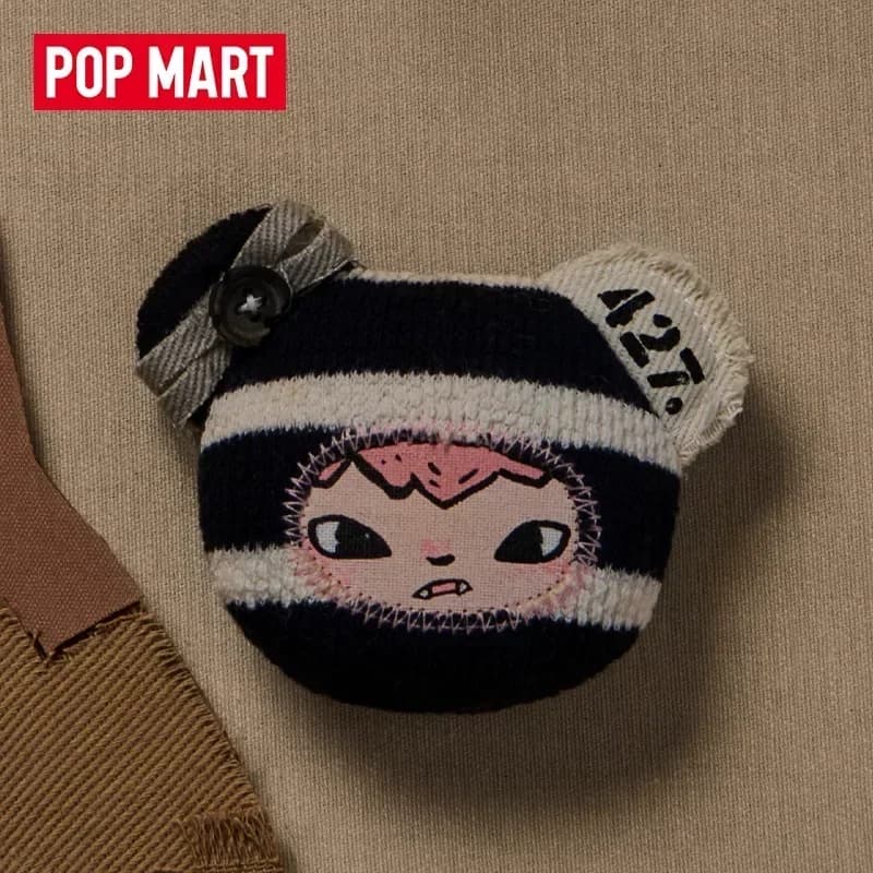 POPMART HIRONO Road Journal Serie 0427 Figura anime - Magnete per frigorifero Scatola cieca Mistero Ornamento da tavolo da collezione