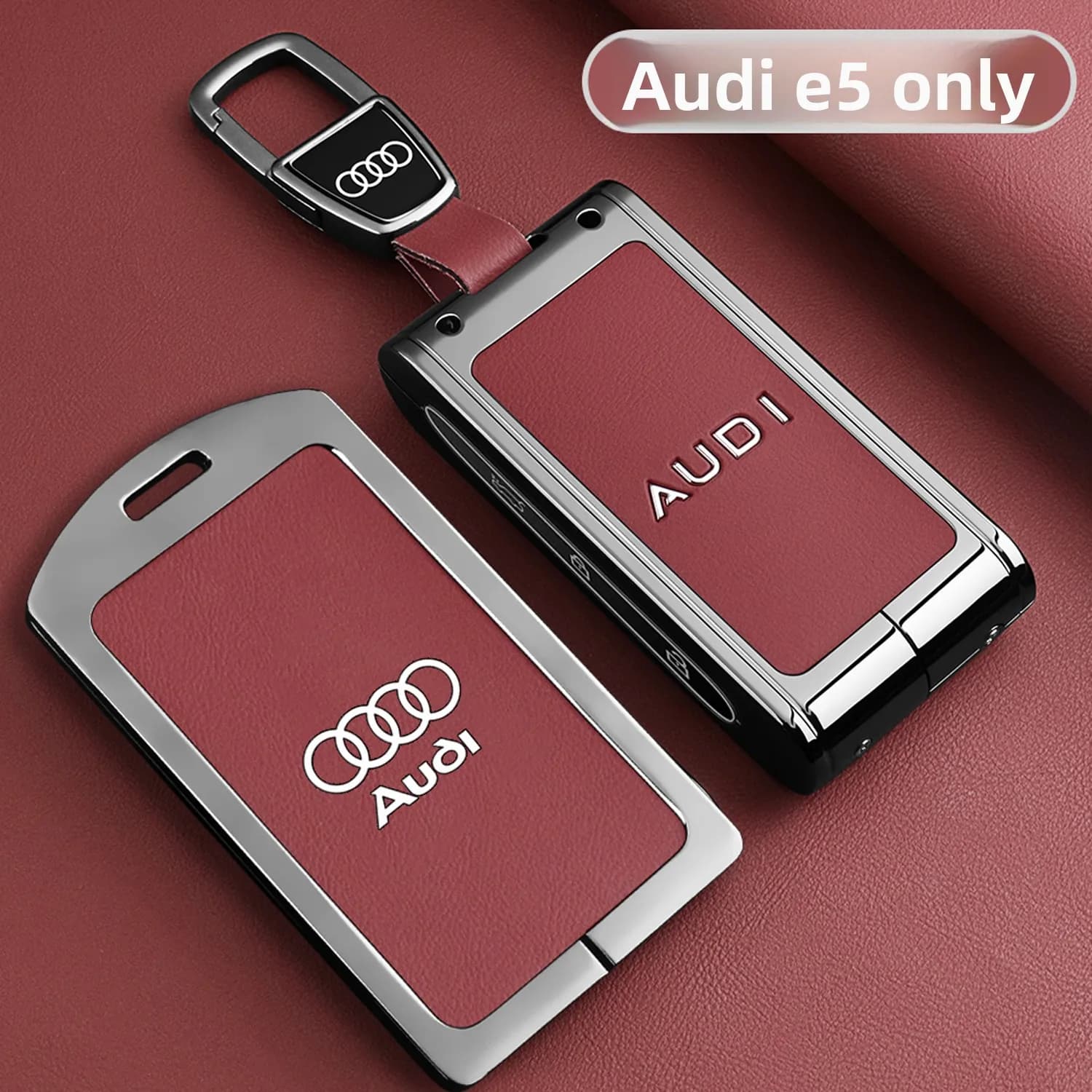 Suitable for 2026 Audi e5 keycases, 26 E5 car specific NFC cards, all inclusive metal shell buckle for men