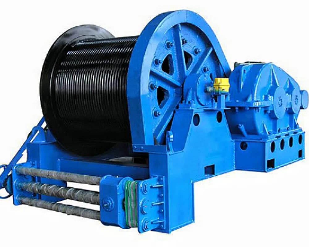 China's high-quality 1 ton 2t 3t electric winch steel material 12v/24v marine crane automobile wire rope sling type