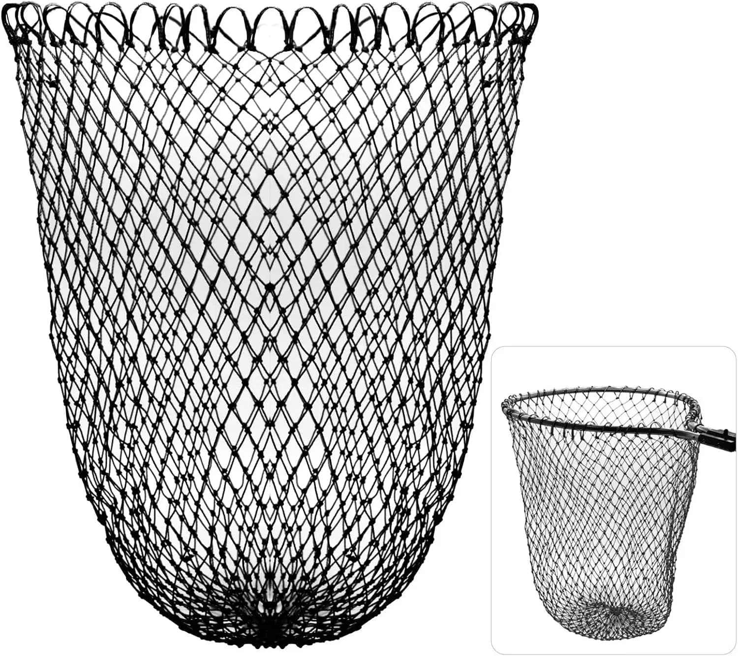 Rete da Pesca Pieghevole in Nylon per Acqua Dolce e Salata con Filtrazione Rapida dell'Acqua