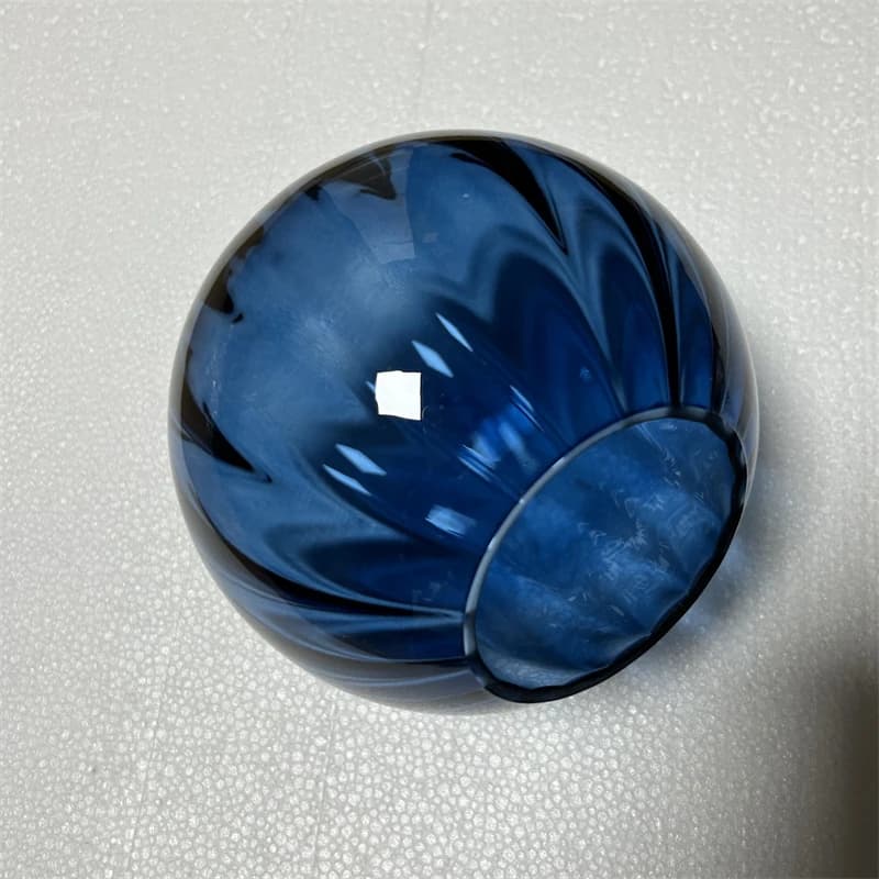 Sfere di vetro da 15 cm Lampada a sospensione colorata Lampada da parete speciale Decorazione di backup Paralume in vetro trasparente Accessori per lampade