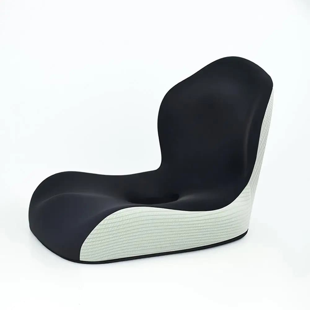 Cuscino del sedile ergonomico Cuscino in memory foam Coccyx Set cuscino ergonomico per schienale del sedile in memory foam per supporto limitatore di pressione