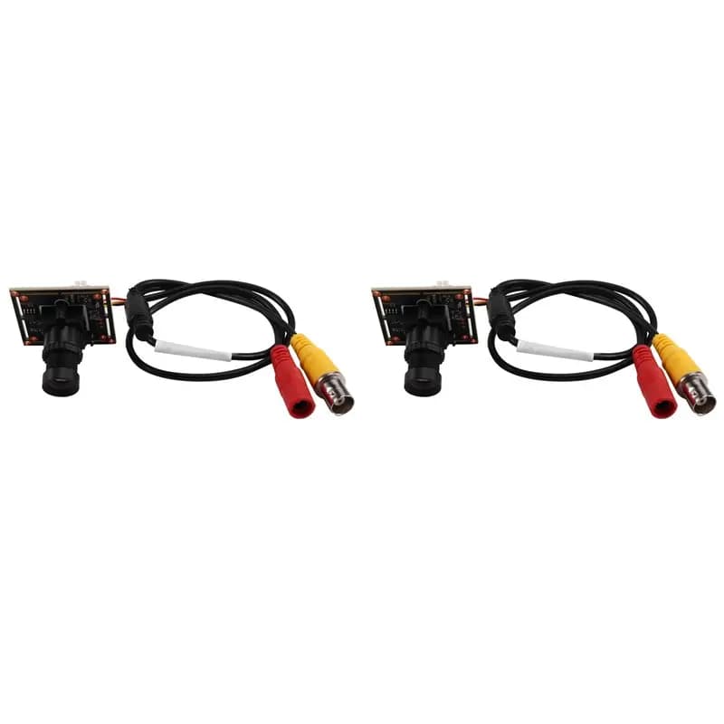 Modulo Telecamera CCTV Analogica ABUO-2X 1200TVL 5MP con Lente da 25mm per Microscopio Fai-da-Te, Telescopio, Telecamera Auto, Videocitofono PAL