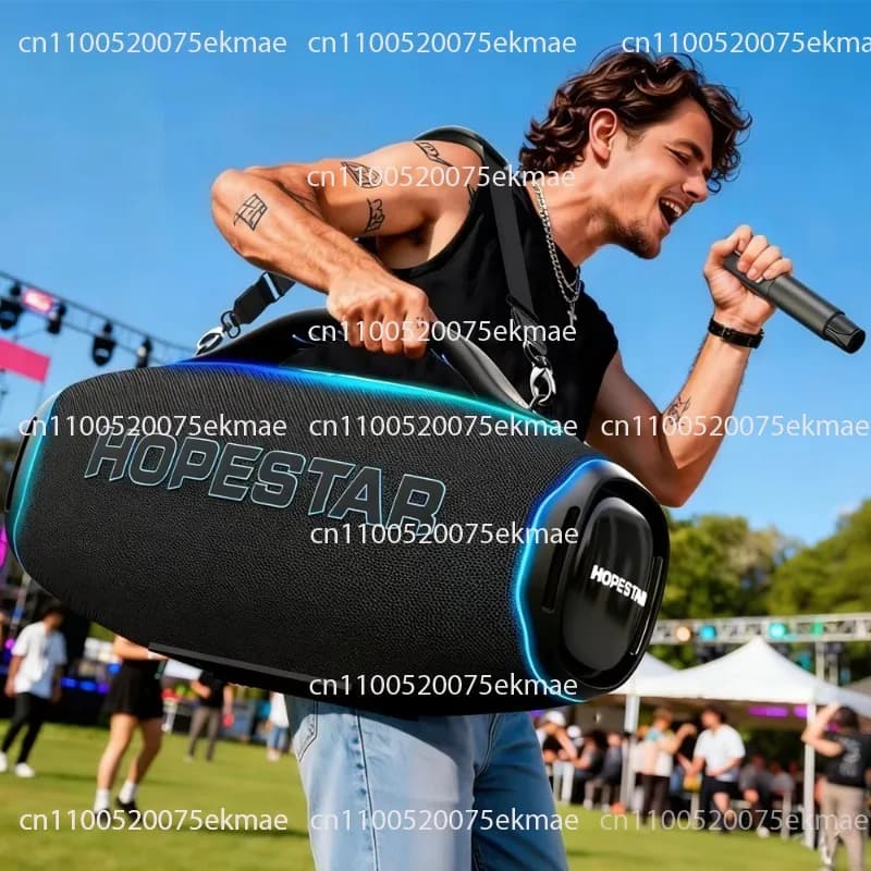Nuovo Prodotto Originale HOPESTAR A90 Altoparlante Bluetooth Wireless da Esterno ad Alta Potenza 700W Portatile Impermeabile TWS per Feste e Karaoke