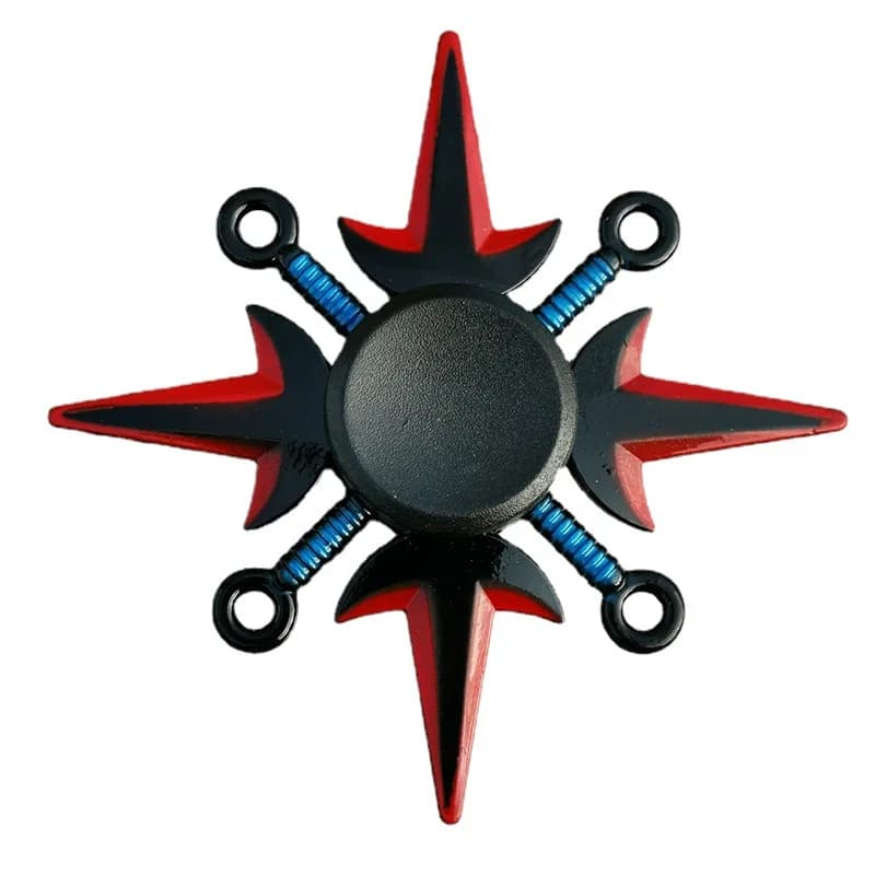 Fidget Decompressione Giocattolo Lega Punta delle dita Spinner Anti-stress Divertente Anime Cartoon Giocattoli Spinner a mano per bambini Adulti
