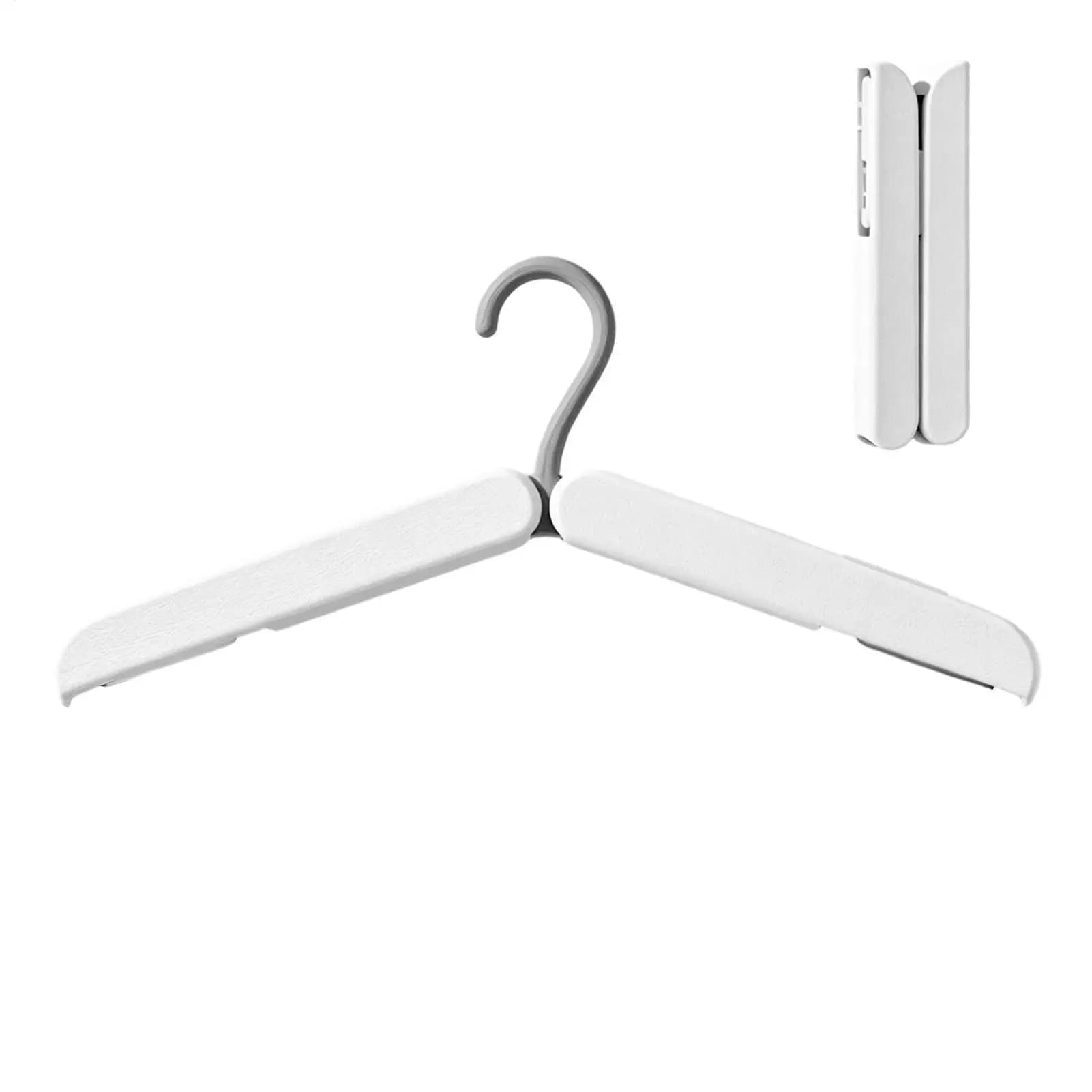 Appendiabiti Pieghevole da Viaggio Portatile con Clip, Stendibiancheria per Vacanze, Campeggio, Crociere, Hotel