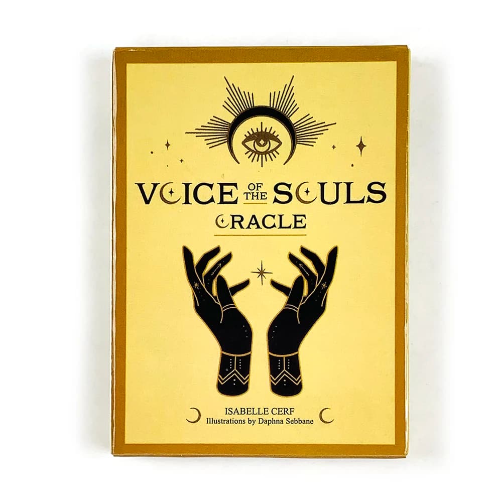 Voice Souls Carte Oracle A 42 Mazzo Visioni inglesi Edizione divinazione Giochi Borad, Giochi da tavolo per riunioni di tempo libero in famiglia