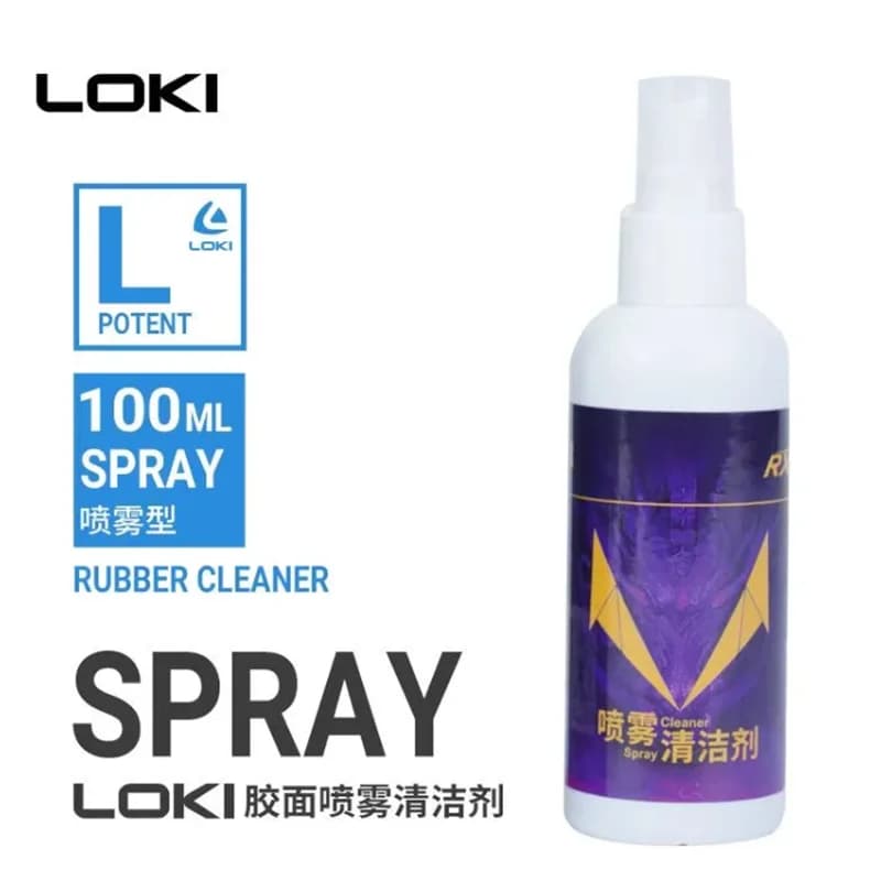LOKI Professional ping pong rubber detergent 110-200ml clean fog cleaning water for ping pong rack