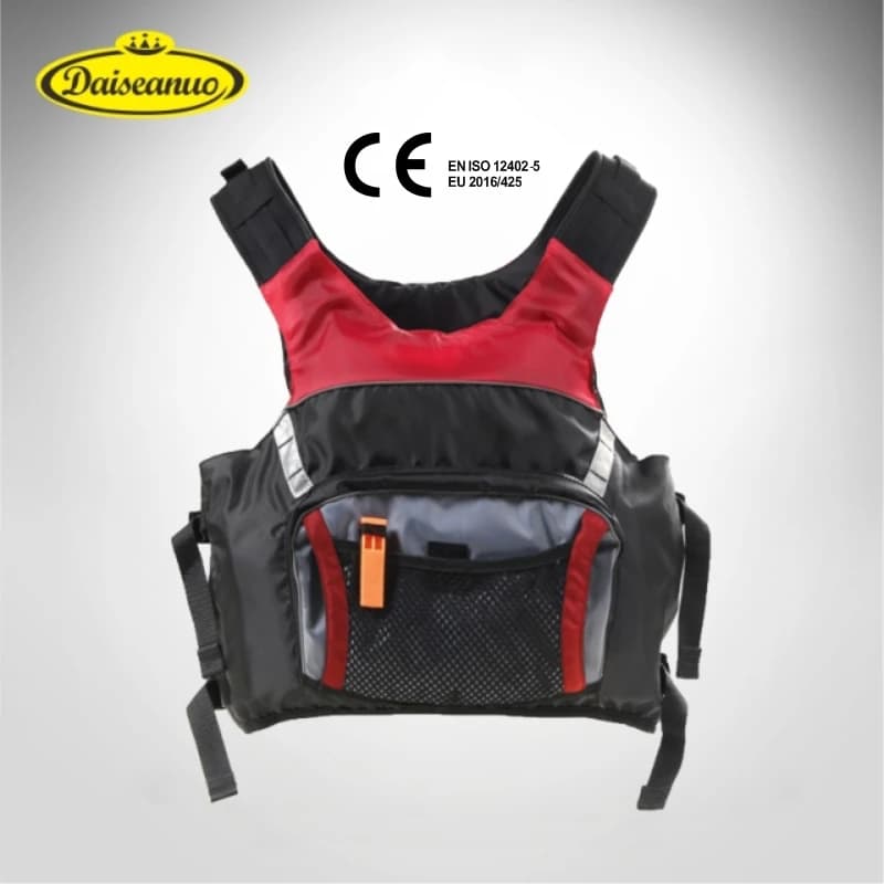 Giubbotto di salvataggio autentico approvato CE da uomo 100 kg + tasche grandi gilet di salvataggio da donna PFD nuoto pesca kayak gilet sport acquatici sicurezza alla deriva