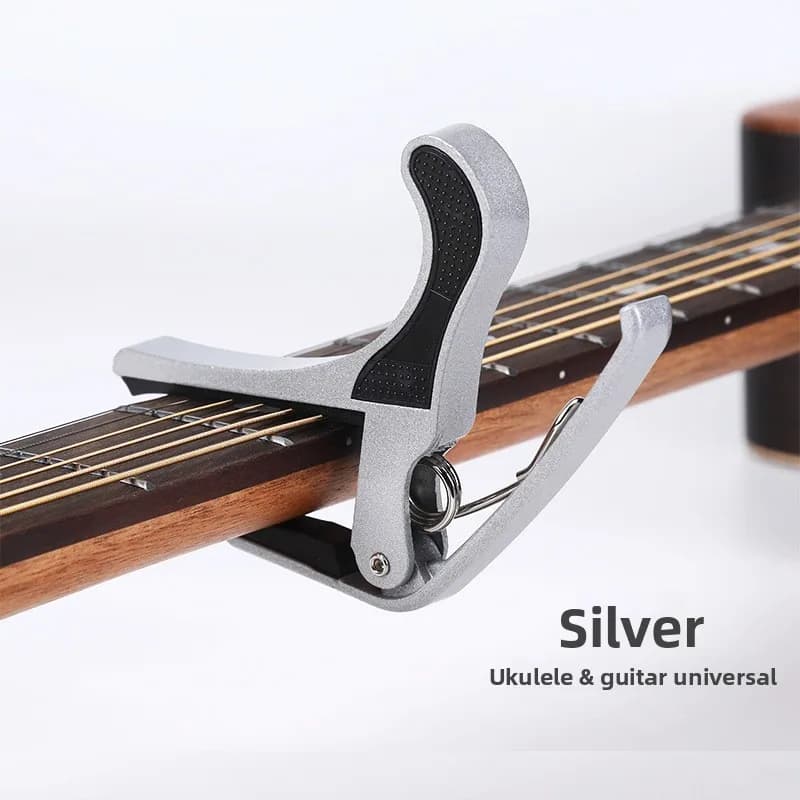 5PCS Guitar Capo Ukulele Folk Capo Guitar Accessories Guitar Metal Big Hand Capo Instrument Accessories