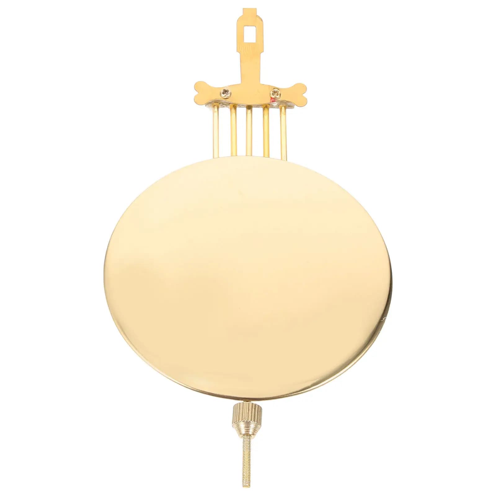 Pendolo di Ricambio per Orologio da Parete, Componente in Metallo dal Design Moderno e Minimalista, Finitura Resistente allo Sbiadimento, Meccanismo per Orologio