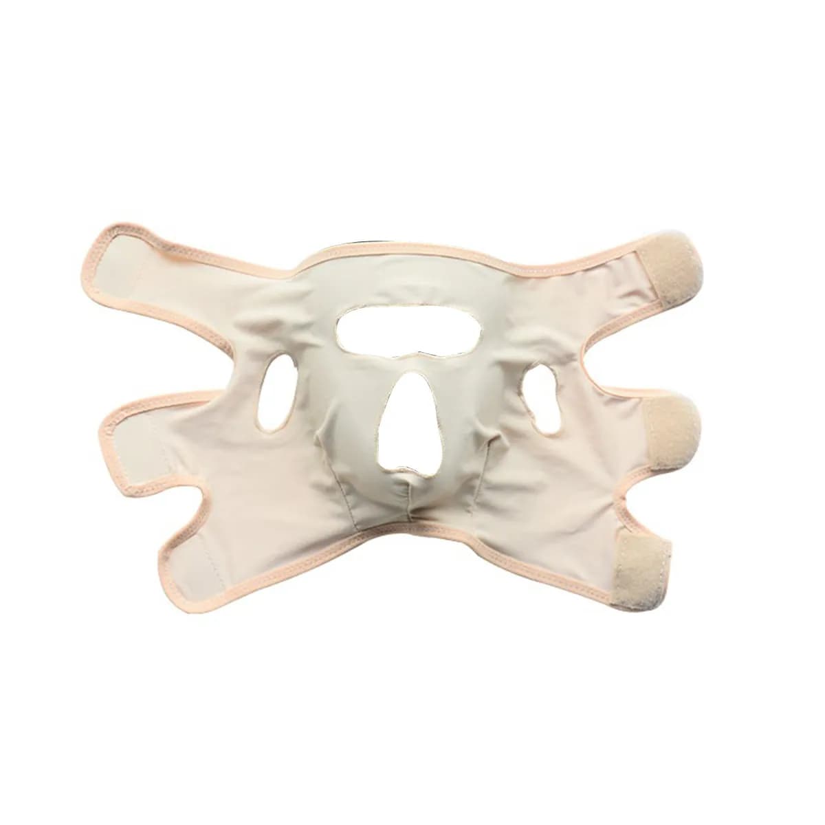 Premium Elastic Face Slimming Mask Breathable Facial Lift Bandage for Double Chin Cheek Tightening Neck Slimming Size M