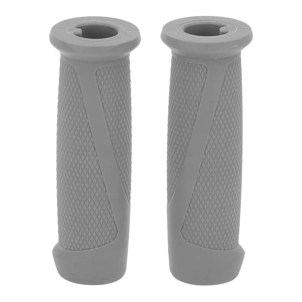 1 Pair Silicone Electric Scooter Handle Grip Replacement Part Grey Handlebar Cover Handle Grips Cover for Ninebot F30 F40