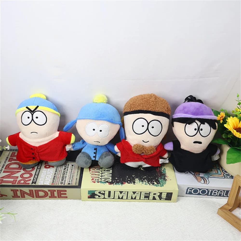 Giocattoli di peluche Parco per bambini del sud Stan Kyle Kenny Cartman Cuscino del sud Peluche Marsh Bambole carine Ragazzo Gir Regalo di compleanno per bambini