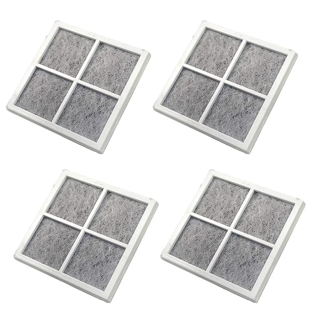 Set di 4 filtri purificatore d'aria a carbone attivo per accessori per filtri dell'aria del frigorifero LG-LT120F