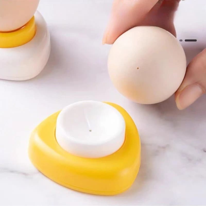 Magnetic Egg Piercer Hole Punch Needle Kitchen Gadget Prevent Eggshell Cracking While Boiling and Steaming Eggs