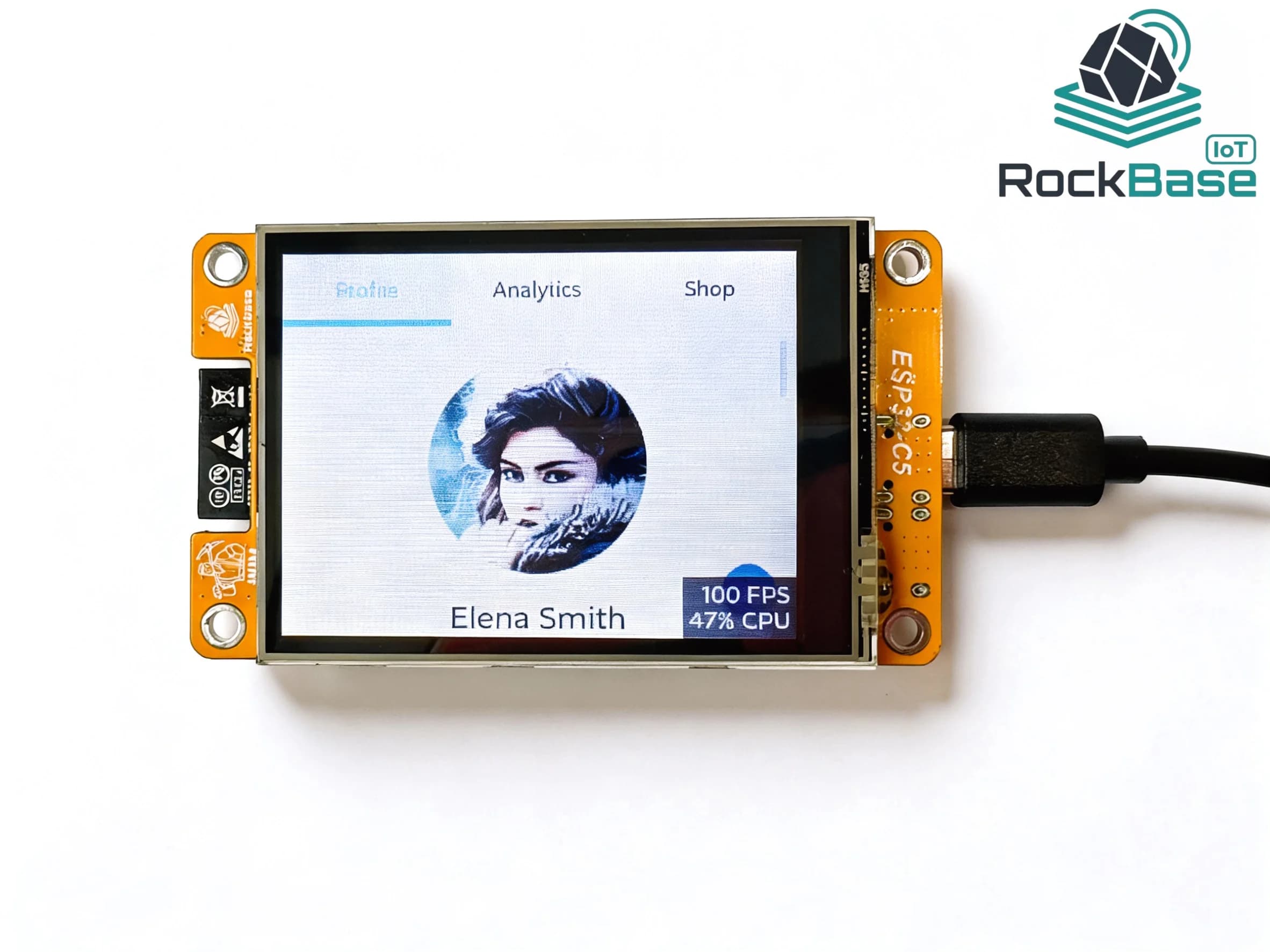 Modulo Ufficiale ESP32-C5 con Schermo Touch da 2,8 Pollici NM-CYD-C5, 16MB Flash, 8MB PSRAM, WiFi 6, Banda 5G, ZigBee, Thread, Compatibile con Matter N16R8