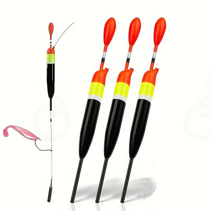 4PCS Fishing Floating Kit (Bluance 3g/4g/5g/10g/15g) Fishing Floating Kit Slip Bobber, Bobber Stops and Drop Shot Weights for Fishing Cra