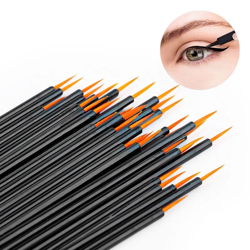 MEISHENJIE Makeup Brush for Eyeliner disposable eyeliner Umbrella Eyeliner Bacchetta Cosmetic Brush Extension Eyeliner Beauty Makeup Tool for Women