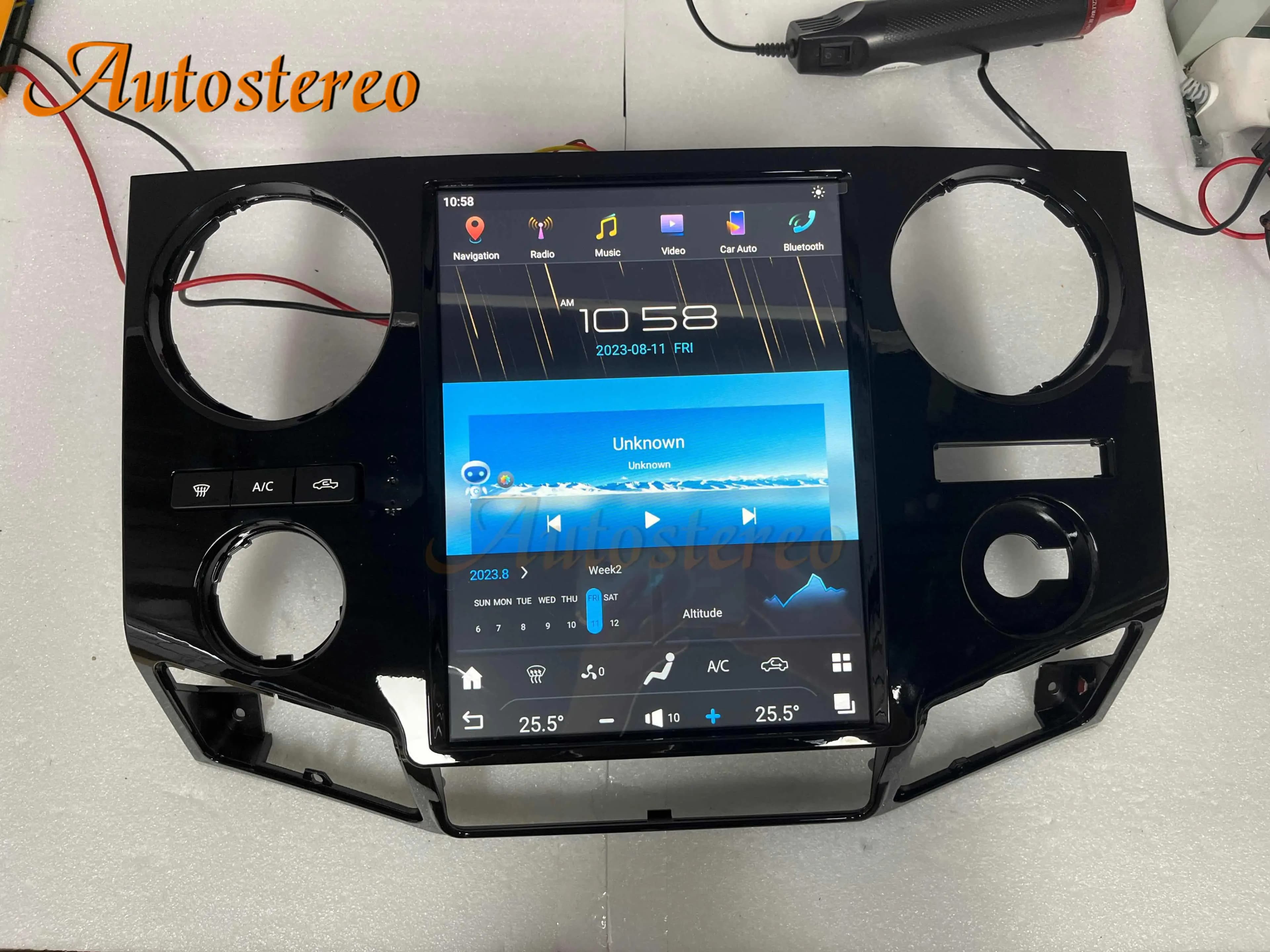 Qualcomm Carplay Android 13 For Ford F450 F650 2009-2014 F350 F250 Truck Car GPS Navigation Auto Multimedia Player Head Unit