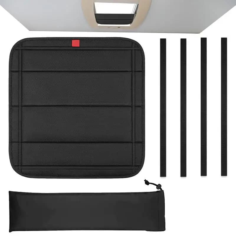 Rv tetto apribile parasole tenda pieghevole durevole prese d'aria per Camper copertura isolante per lucernario coperture per ventilatori per Camper impermeabili