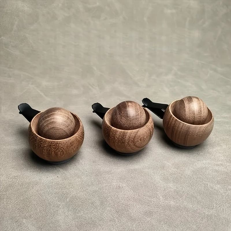 GCar & Home Essential Oil Diffuser - Made of Wood Mini Cute Natural Fragrance Diffuser Suitable for Bedroom Living Room Bathroom