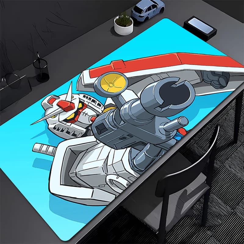 Tappetino per mouse Tappetino per tastiera del computer Tappetino da gioco Mechanical Warrior RX-78-2 G-gundam Accessori Mousepad PC Gamer Tappetino da scrivania